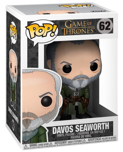 Funko Pop Trono Di Spade 62 Davos Seaworth Vinyl Action Figure Game Of Thrones