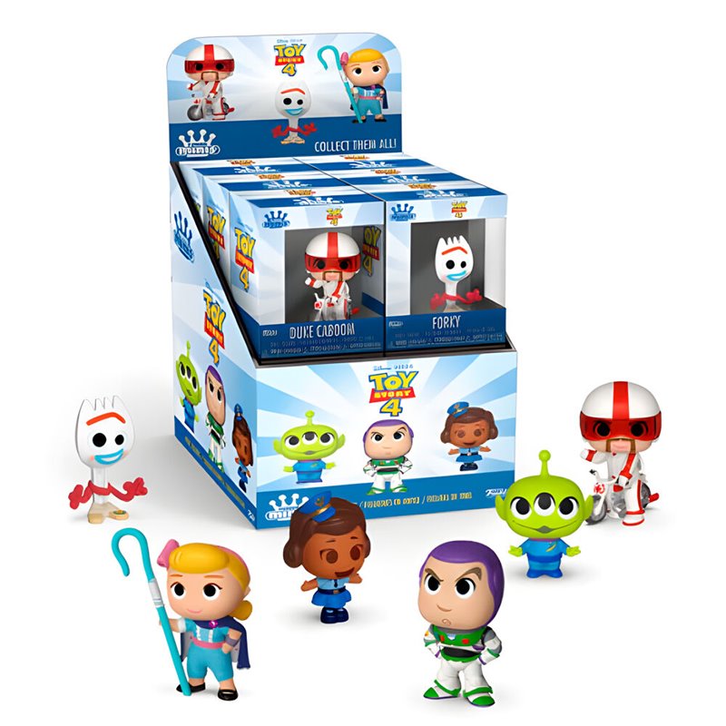 Funko Mystery Minis: Toy Story 4 (1pz) Random Mini Vinyl Figure  Casuale da Collezione