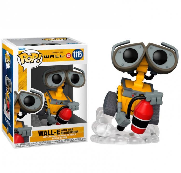 Funko Pop ! Disney Pixar Wall-E - (1115) Wall-E Con Estintore Fire Extinguisher