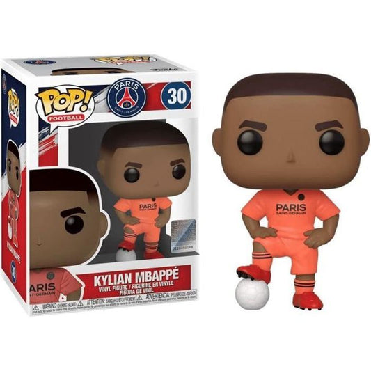 Funko Pop ! Football Paris Saint Germain - (30) Kylian Mbappe Kit Away Psg 9Cm
