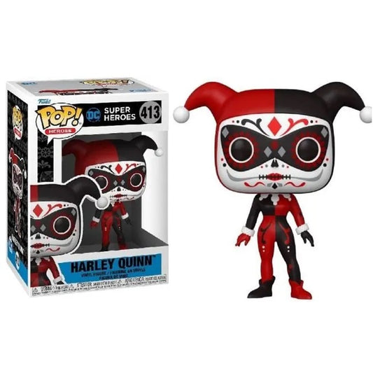 Funko Pop Dc Super Heroes 413 Harley Quinn Vinyl Action Figure Statua Collezione