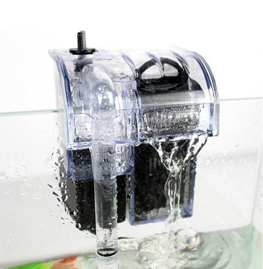 Filtro Esterno A Zainetto Zaino Cascata 3.5W 250 L/H Acquario Dolce Marino Pesci