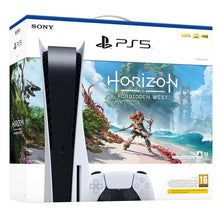Sony Console Ps5 Standard 825Gb White Bundle Playstation 5 + Horizon Forbidden W