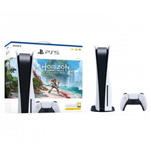 Sony Console Ps5 Standard 825Gb White Bundle Playstation 5 + Horizon Forbidden W