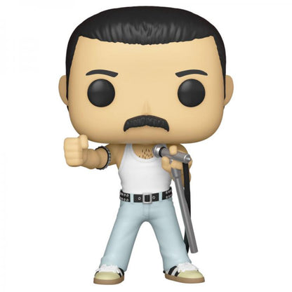 Funko Pop ! Rocks Queen - (183) Freddie Mercury Radio Gaga Figure Live 9Cm
