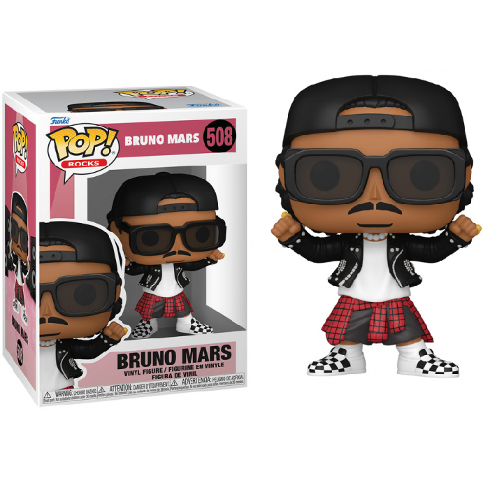 Funko Pop ! Rocks: Bruno Mars (508) - Figure 9cm