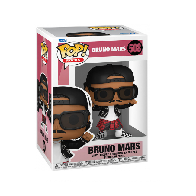 Funko Pop ! Rocks: Bruno Mars (508) - Figure 9cm