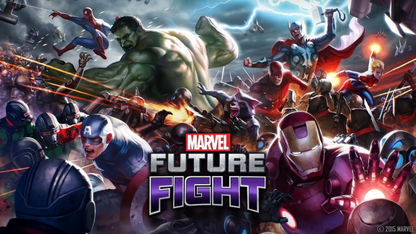 Pyramid - Marvel Frame 3D Future Fight (Heroes Assault Avengers) Quadro Poster