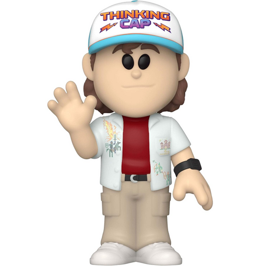 Funko Soda Stranger Things: Dustin - Vinyl Figure 9cm Lattina Da Collezione