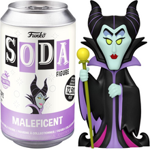 Funko Soda Disney: Maleficent - Vinyl Figure 9cm Lattina Da Collezione