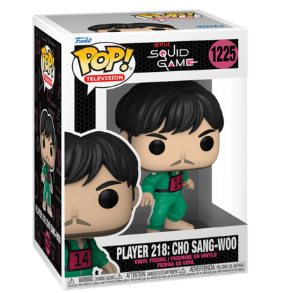 Funko Pop ! Television Squid Game - (1225) Player 218 Cho Sang-Woo Figure 9Cm