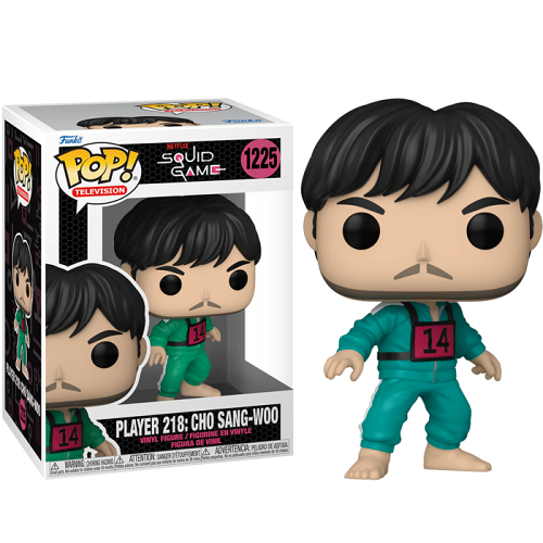 Funko Pop ! Television Squid Game - (1225) Player 218 Cho Sang-Woo Figure 9Cm