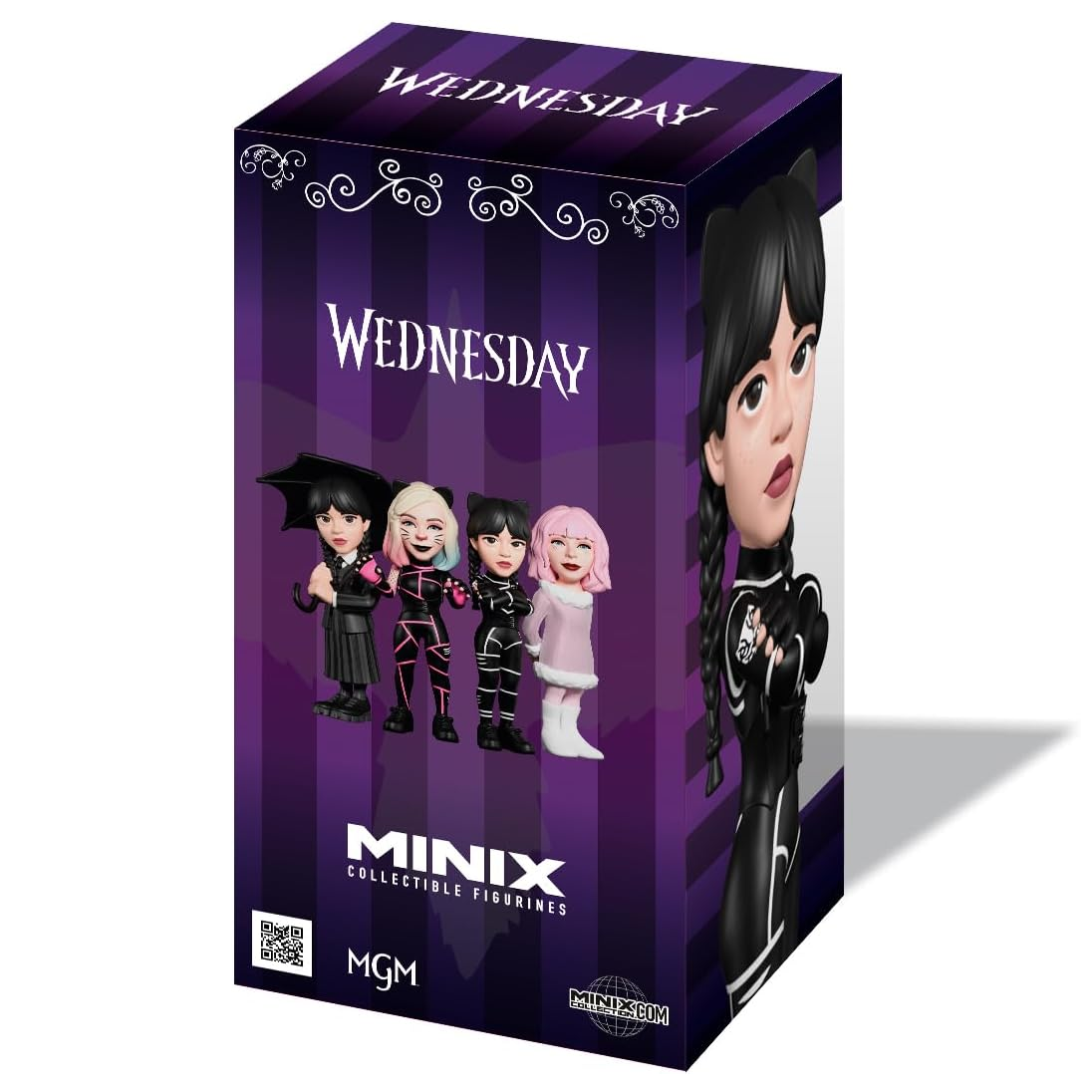 Minix TV Series Wednesday (TV Series 169) Figure Wednesday Addams PVC 12Cm