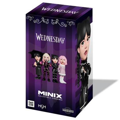 Minix TV Series Wednesday (TV Series 169) Figure Wednesday Addams PVC 12Cm