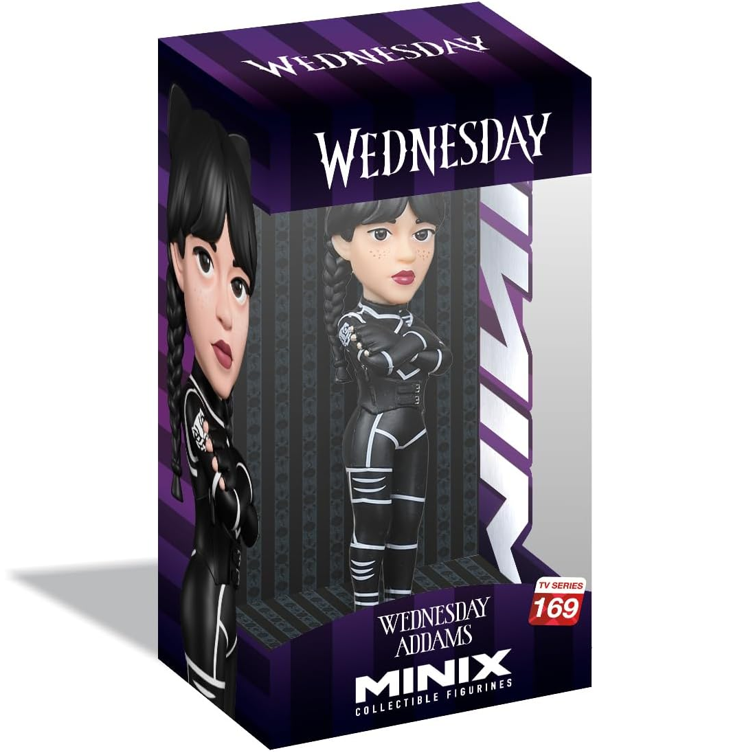 Minix TV Series Wednesday (TV Series 169) Figure Wednesday Addams PVC 12Cm