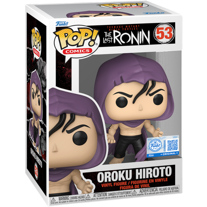 Funko Pop! Comics TMNT The Last Ronin - (53) Oroku Hiroto Special EXM 9cm