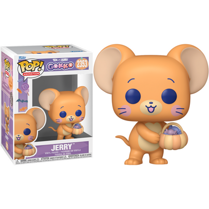 Funko Pop! Animation: Tom and Jerry Gokko (2353) Jerry - Vinyl Figure 9cm