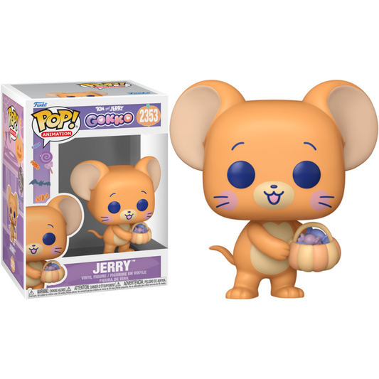 Funko Pop! Animation: Tom and Jerry Gokko (2353) Jerry - Vinyl Figure 9cm