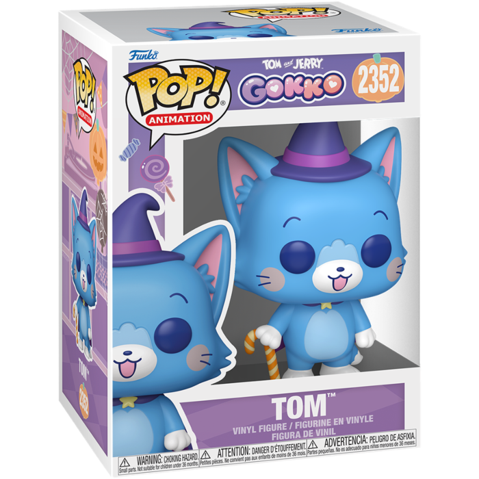 Funko Pop! Animation: Tom and Jerry Gokko (2352) Tom - Vinyl Figure 9cm