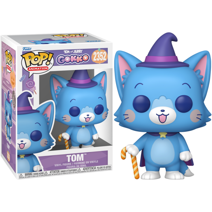 Funko Pop! Animation: Tom and Jerry Gokko (2352) Tom - Vinyl Figure 9cm