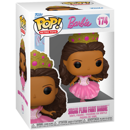 Funko Pop! Retro Toys: Barbie 25th - (174) Barbie Schiaccianoci - Sugar Plum Fairy Barbie 2 (Curtsy) Vinyl Figure 9cm (Preorder)