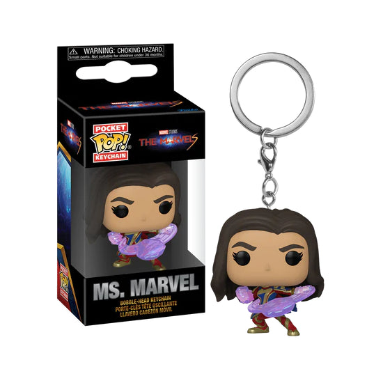 Funko Key ! Rocket - The Marvels - Ms. Marvel Vinyl Figure 4Cm Portachiavi