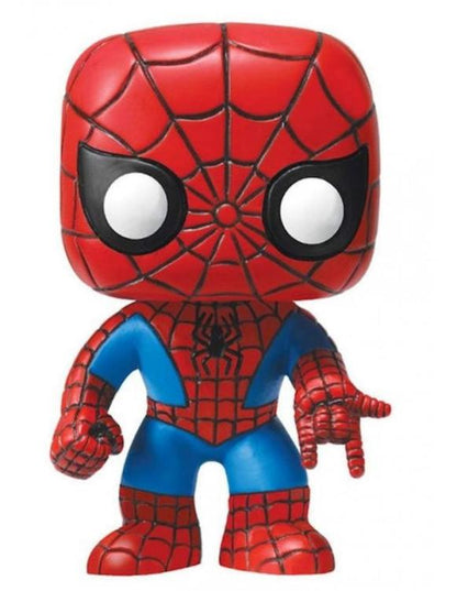 Funko Pop ! Marvel Universe - (03) Spider-Man Figure Uomo Ragno Spiderman 9Cm