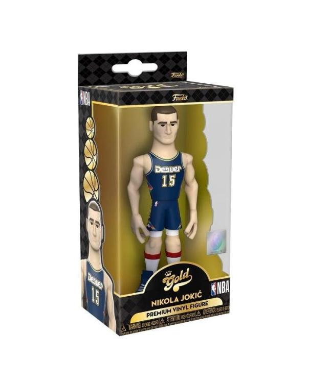Funko Pop Gold ! Series Two Nba Nuggets - Nikola Jokic - Premium Vinyl Figure