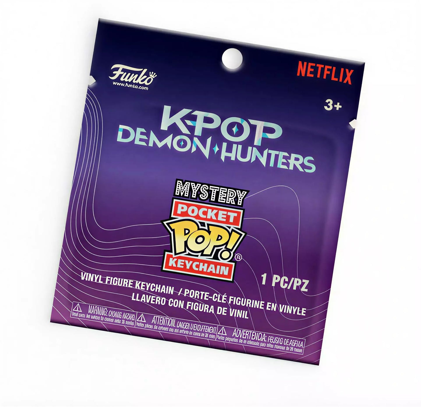 Funko Pop! Mystery Pocket Keychain: Kpop Demon Hunters - Random Mini Figure (1pz)