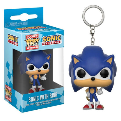 Funko Pop ! Keychain Sonic The Hedgehog - Portachiavi Games 4cm