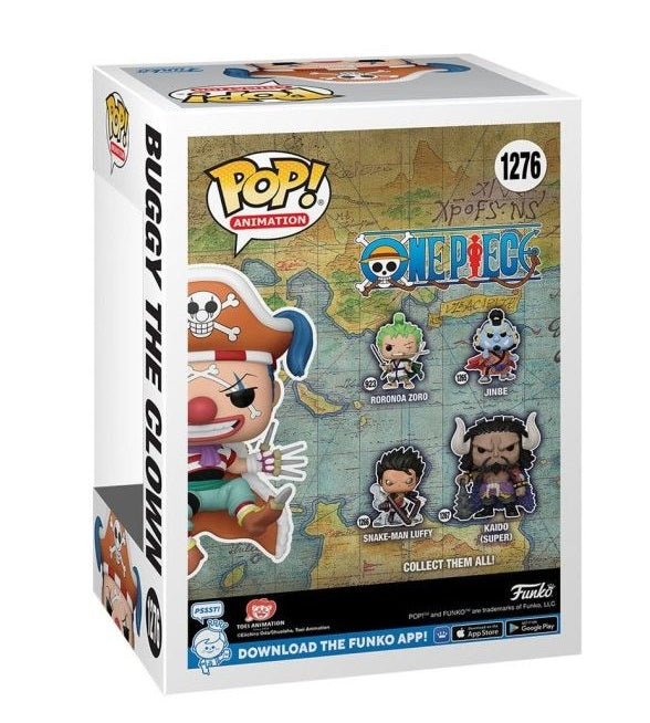 Funko Pop ! Animation - One Piece (1276)  Buggy The Clown Special Edition 9cm