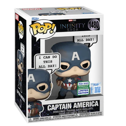 Funko Pop ! Marvel - The Infinity Saga (1480) Captain America Limited Edition 9cm