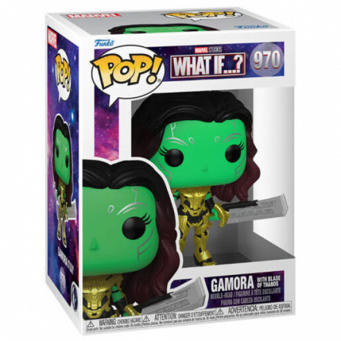 Funko Pop ! Marvel  What If...? - (873) Gamora With Blade Of Thanos Vinyl Figure