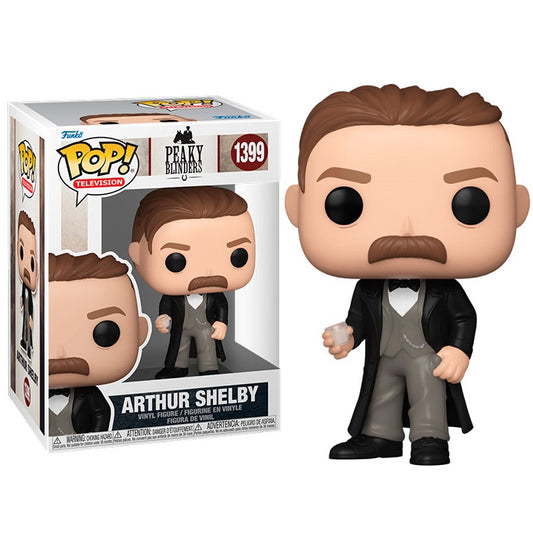Funko Pop ! Tv Peaky Blinders - (1399) Arthur Shelby Figure Vinyl 9Cm In Stock