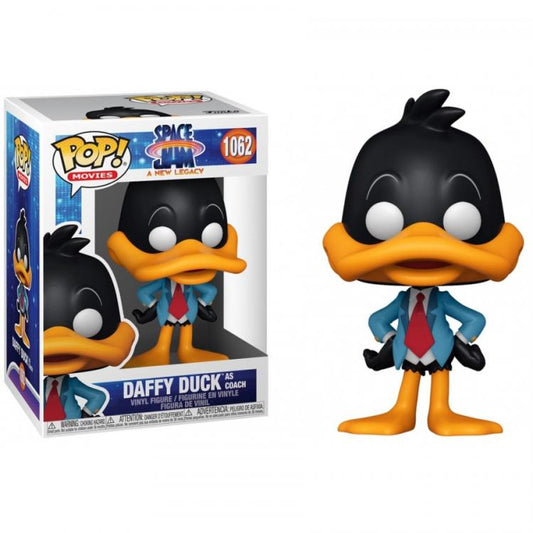 Funko Pop Space Jam A New Legacy 1062 - Daff Duck As Coach Vinyl Action Figure