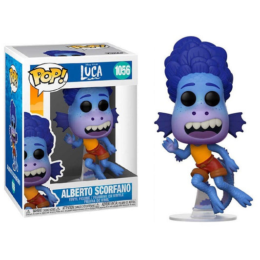 Funko Pop Disney Luca (1056) Alberto Scorfano Sea Vinyl Figure Pixar Animation