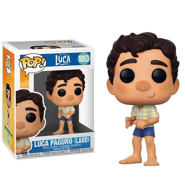 Funko Pop Disney Luca (1053) Luca Paguro Land Human Vinyl Figure Pixar Animation