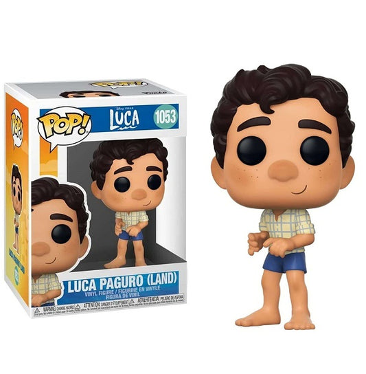 Funko Pop Disney Luca (1053) Luca Paguro Land Human Vinyl Figure Pixar Animation