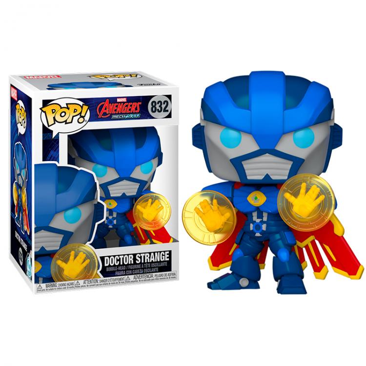 Funko Pop Marvel Avengers Mech Strike 832 Doctor Strange Vinyl Da Collezione