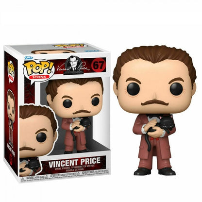 Funko Pop Icons 67 Vicent Price Actor Horror Vinyl Figure Edward Mani Di Forbice