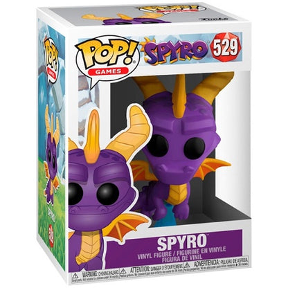 Funko Pop ! Games Spyro - (529) Spyro The Dragon Figure Vinyl Playstation 9Cm