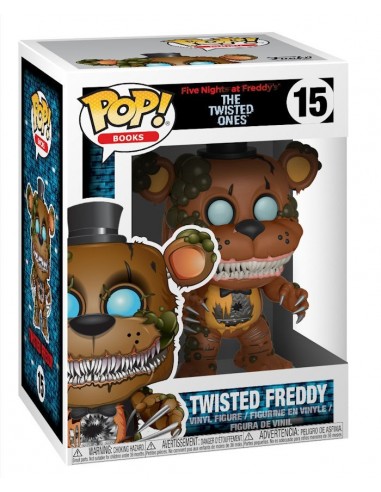 Funko Pop ! Books Five Night At Freddy'S The Twisted Ones (15) Twisted Freddy FNAF
