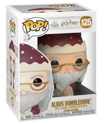 Funko Pop ! Harry Potter Holiday - (125) Albus Dumbledore Figure Prof. Silente