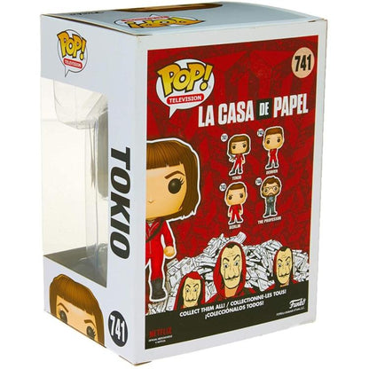 Funko Pop ! La Casa De Papel - (741) Tokyo Figure Vinyl La Casa Di Carta 9Cm