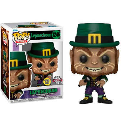 Funko Pop ! Movies - (1246) Leprechaun Glows In The Dark Special Vinyl Figure