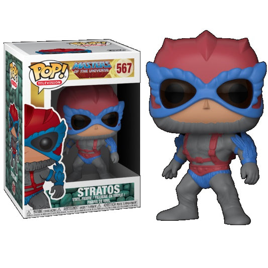 Funko Pop ! Television - Masters Of The Universe (567) Stratos Figure 9Cm Statua