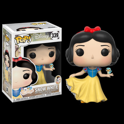 Funko Pop ! Disney Snow White- (339) Biancaneve E I 7 Nani Figure Vinyl 9Cm
