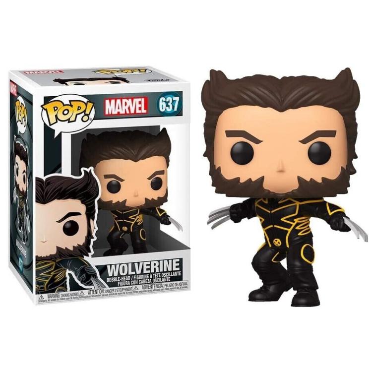 Funko Pop ! Marvel X-Men 20Th - (06) Wolverine In Jacket Figure Logan Vinyl 9Cm