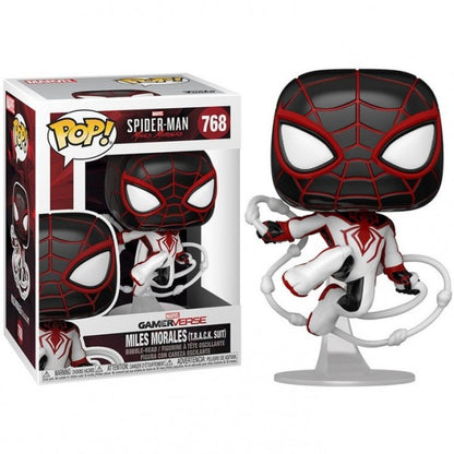 Funko Pop ! Marvel Spiderman Miles Morales - (768) Spider-Man Track Suit Figure