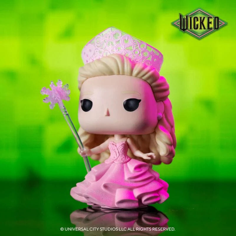 Funko Pop ! Movies - Wicked (1697) Glinda In Bubble Gown - Figure Mago Di Oz 9Cm
